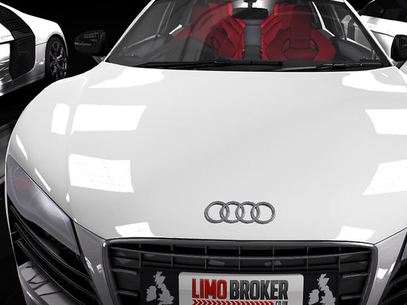 Audi R8 Limo - 3D Render VFX Motion Graphics Project